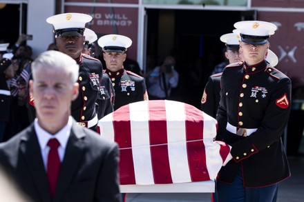 __COUNT__ US Marine Kareem Grant Nikoui Memorial Service in Riverside ...