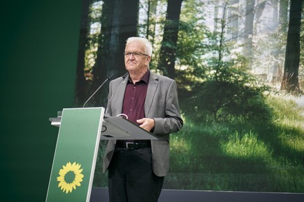 Election Party Conference of B90 and The Greens, Berlin, Germany - 19 Sep 2021