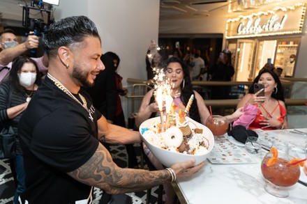 DJ Pauly D celebrating the grand opening of Sugar Factory's new location in Las vegas, Nevada, USA - 19 Sep 2021
