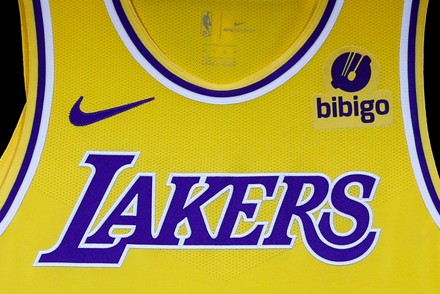 New 20212022 Season Los Angeles Lakers Editorial Stock Photo