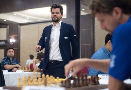 Norwegian Magnus Carlsen Sg Alpine Warriors Editorial Stock Photo