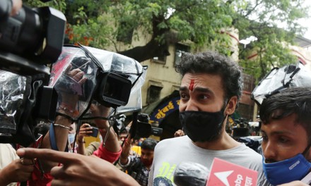Businessman Raj Kundra Released From Mumbai Jail After Bail In Pornographic Films Case, Maharashtra, India - 21 Sep 2021
