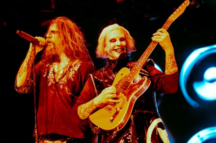 Rob Zombie and John 5 in concert, DTE Energy Music Theatre, Clarkston, USA - 18 Sep 2021