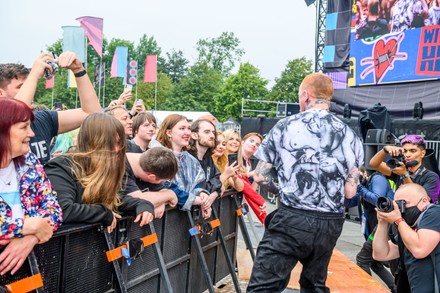 Biffy Clyro in concert at Glasgow Green, Scotland, UK - 09 Sep 2021