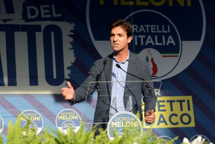 Rally of the leader of the Brothers of Italy Giorgia Meloni, Rome, Italy - 18 Sep 2021