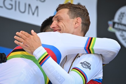 Cycling World Championships 2021 Team Time Trial Mixed Relay, Brugge, Belgium - 22 Sep 2021