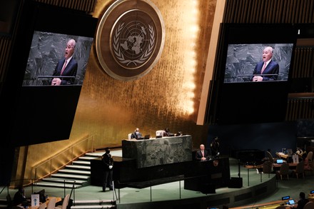 76th Session of the UN General Assembly, New York, USA - 23 Sep 2021