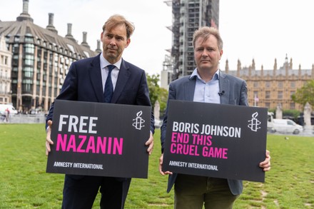 Snakes and ladders stunt in support of jailed British-Iranian Nazanin Zaghari-Ratcliffe, London, United Kingdom - 23 Sep 2021