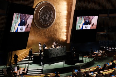 76th Session of the United Nations General Assembly in New York, United States - 23 Sep 2021