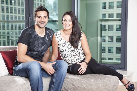 Rory Fallon and wife Carly-Marie at Canary Wharf, London, Britain - 13 Sep 2010
