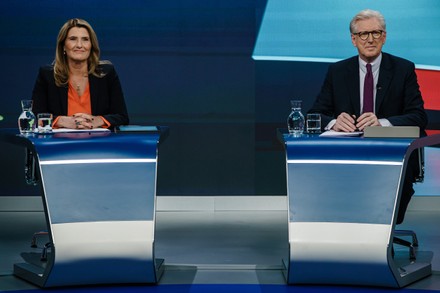 Last Television Debate For Election 2021, Berlin, Germany - 23 Sep 2021