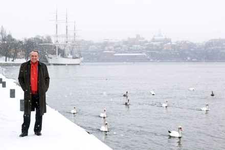 The diplomat Jan Eliasson photoshoot, Stockholm, Sweden - 23 Jan 2012 ...