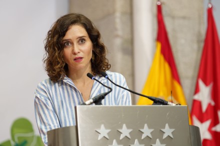 President Community Madrid Isabel Diaz Ayuso Editorial Stock Photo ...