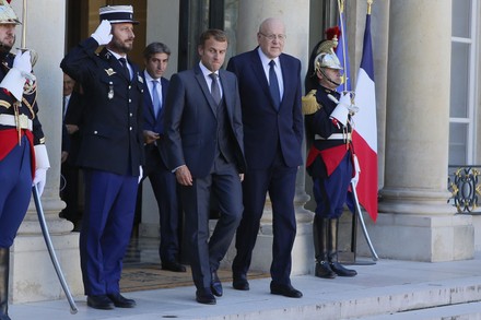 President France Emmanuel Macron Mr Najib Editorial Stock Photo - Stock ...