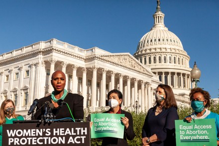 Congresswomen hold abortion rights press conference at US Capitol, US Capitol, Washington, USA - 24 Sep 2021