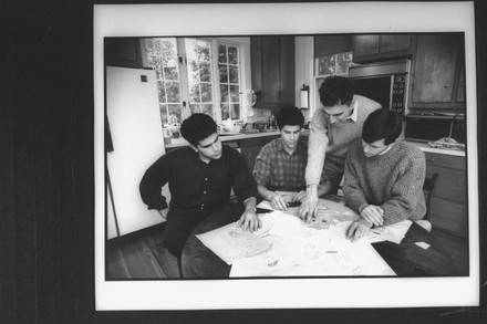 Mike Coles;Bobby Coles;Danny Coles;Robert Coles [& Family], Concord, Massachusetts, USA - 26 Nov 1990