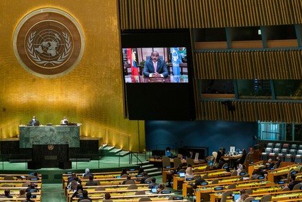 76th Session of the UN General Assembly in New York City, USA - 25 Sep 2021