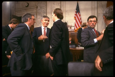 John W. Jr. Nields;Arthur L. Liman;George J. Mitchell, Washington, District of Columbia, USA - 07 Jul 1987