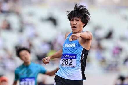 Naoki Koyama Athletics 69th All Japan Editorial Stock Photo - Stock ...