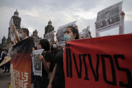 March For 7th Anniversary Of The 43 Ayotzinapa Students Forced Disappeared, Mexico City, Mexico - 26 Sep 2021