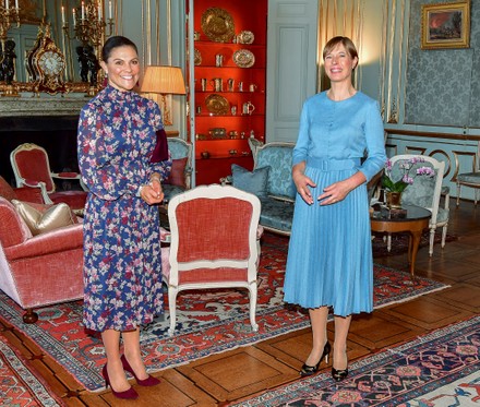 Royal Audience with Estonian President, Stockholm, Sweden - 27 Sep 2021