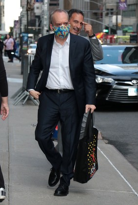 Paul Giamatti arrives at 'The Late Show With Stephen Colbert', New York, USA - 27 Sep 2021