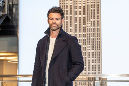 Daniel Gillies visits the Empire State Building, New York, USA - 26 Sep 2021