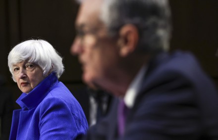 Secretary Yellen And Chairman Powell Testify on Capitol Hill, Washington, District of Columbia, United States - 28 Sep 2021