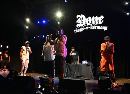 Bone Thugs-n-Harmony in concert, FPL Solar Amphitheater at Bayfront Park, Miami, Florida, USA - 27 Sep 2021