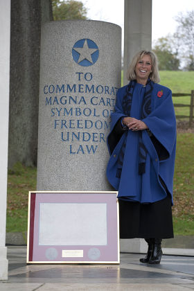 The Launch of 5 Years of National and International Celebrations to Commemorate the 800th Anniversary of the Sealing of the Magna Carta at Runnymede, Surrey, Britain - 12 Nov 2010