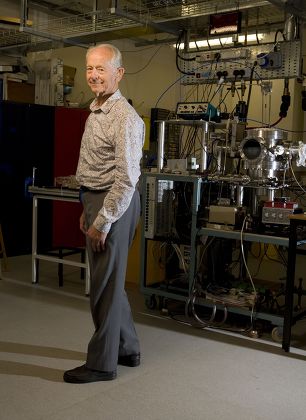 Dr Russell Stannard in the Laboratory at the Open University in Milton Keynes, Britain - 10 Sep 2010