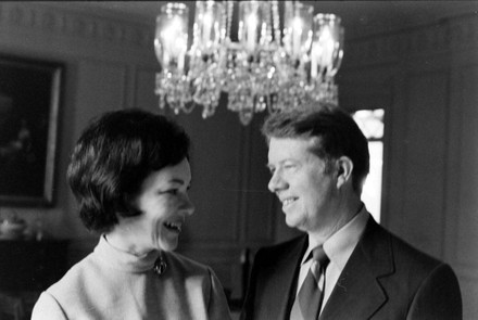 Jimmy Carter His Wife Rosalynn Carter Editorial Stock Photo - Stock