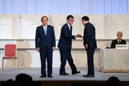 Japan's Ruling Liberal Democrat Party Votes For New Leader, Tokyo, Japan - 29 Sep 2021
