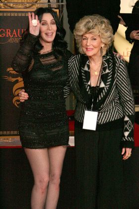 Cher Honored With Handprint and Footprint Ceremony, Los Angeles, America - 18 Nov 2010