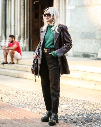 Street Style, Milan Fashion Week, Italy - 22 Sep 2021