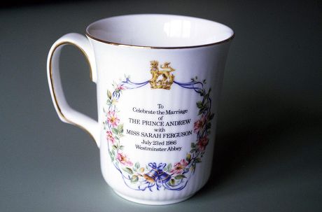 Royal Doulton Commemorative Mug Editorial Stock Photo   Stock