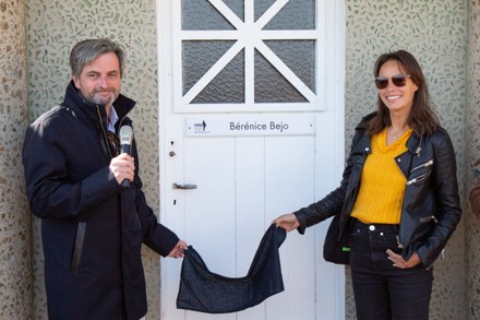 Inauguration of a beach cabin in honor of Bere, Dinard, France - 30 Sep 2021