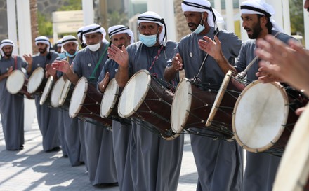 Emirati Traditional Musicians Perform Expo Site Editorial Stock Photo ...