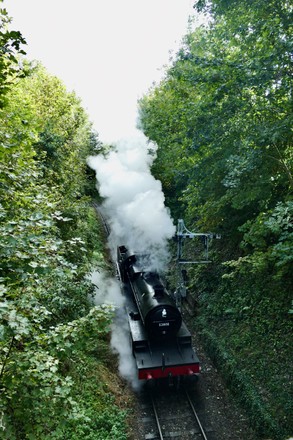 Autumn Steam Gala The Somerset & Dorset, The Watercress Line, New Alresford, Hampshire, UK - 01 Oct 2021