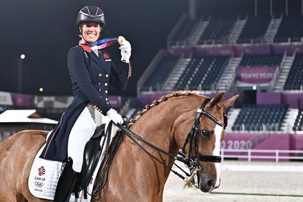 Tokyo Olympics 2020, Equestrian dressage individual, Japan - 28 Jul 2021