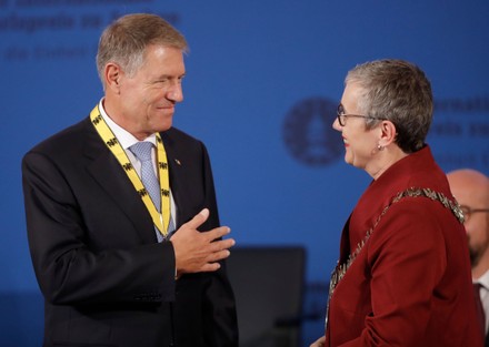 Charlemagne Prize 2021 for President of Romania Klaus Werner Iohannis, Aachen, Germany - 02 Oct 2021