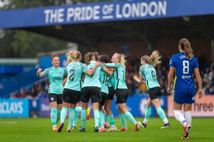 Chelsea v Brighton & Hove Albion - Barclays FA Womens Super League - Kingsmeadow London, England, Oct 2nd 2021:, London, United Kingdom - 02 Oct 2021