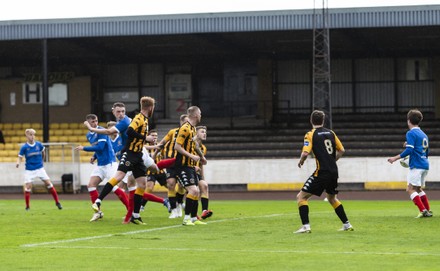 Rangers B Team Defender Leon King Editorial Stock Photo - Stock Image ...