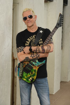 Gary Hoey poses for a portrait at The Funky Biscuit, Boca Raton, Florida, USA - 01 Oct 2021