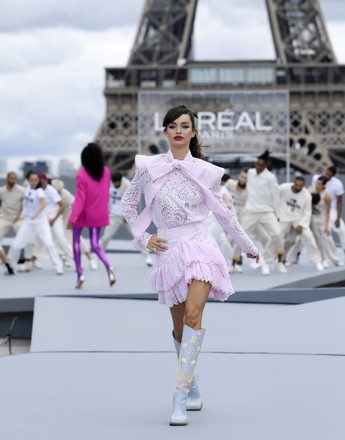 L'Oreal Paris show, Runway, Spring Summer 2022, Paris Fashion Week, France - 03 Oct 2021