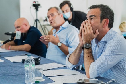 Candidates for Calabriaís Governorship met in Lamezia Terme, Italy - 20 Sep 2021