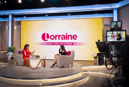 'Lorraine' TV show, London, UK - 05 Oct 2021