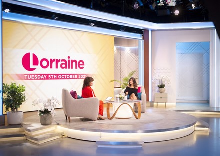 'Lorraine' TV show, London, UK - 05 Oct 2021