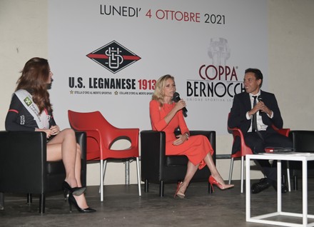 Justine Mattera godmother of the Bernocchi Cup, Legnano, Italy - 03 Oct 2021