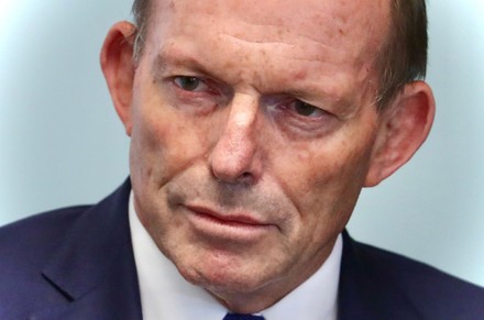 Australian former prime minister Tony Abbott attends Yushan Forum 2021 in Taipei, Taiwan - 08 Oct 2021